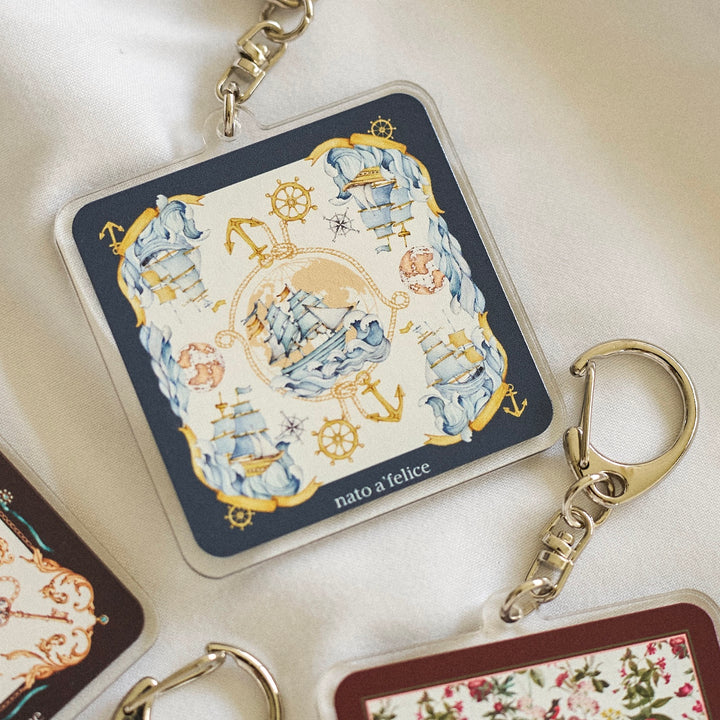 Bon Voyage Keychain