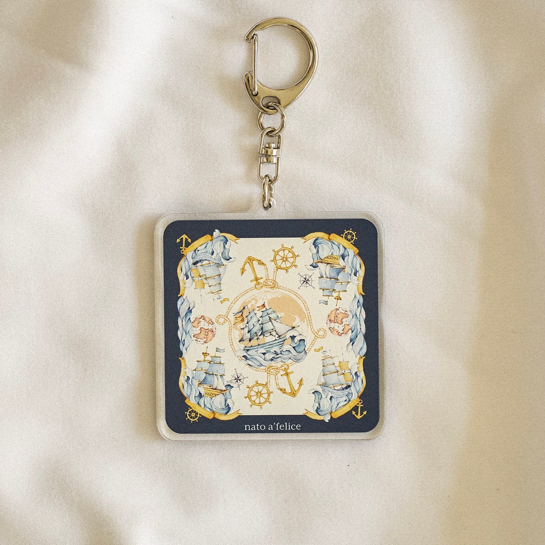 Bon Voyage Keychain