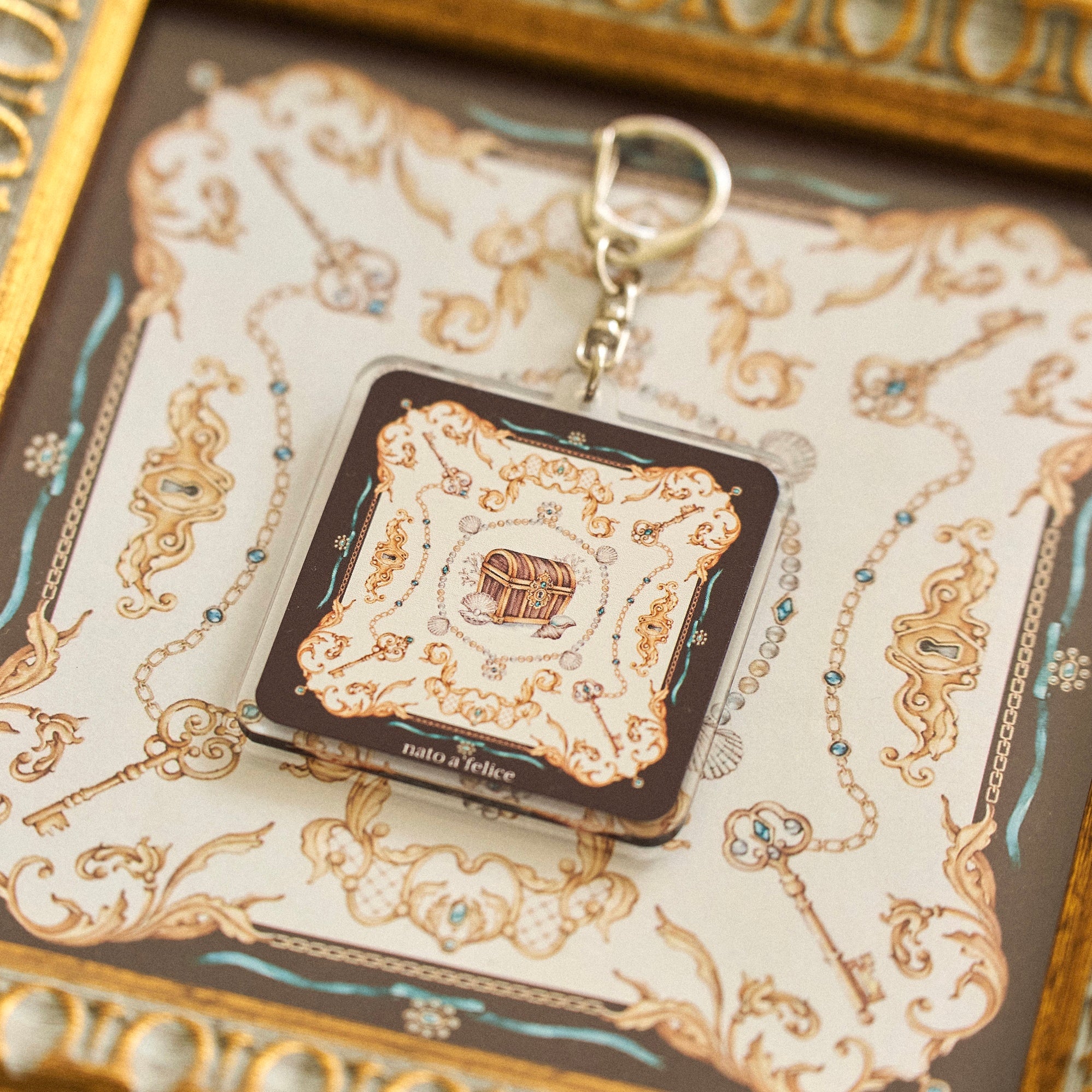 Hidden Treasure Keychain