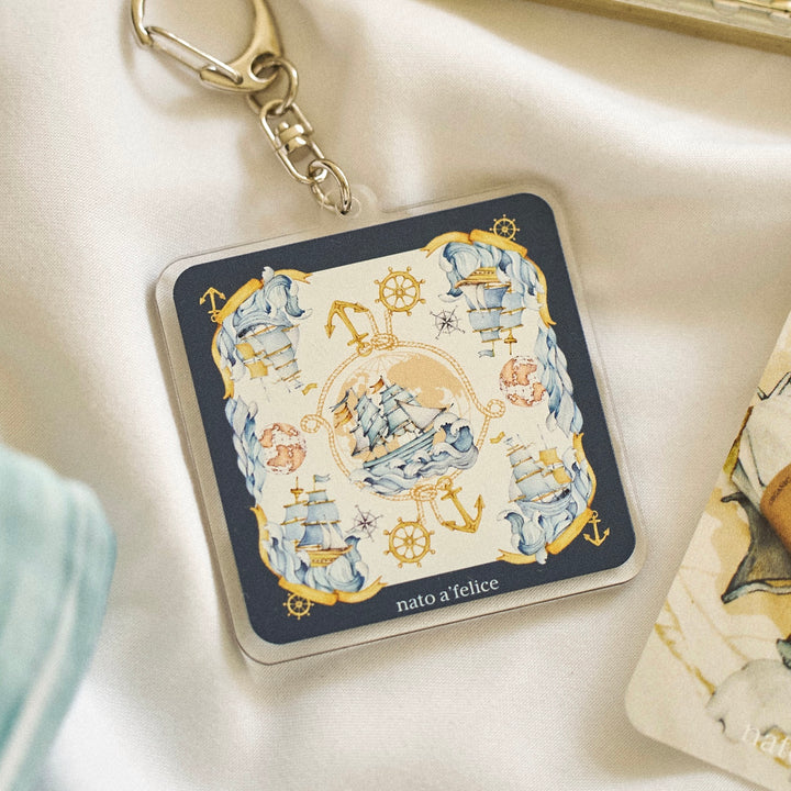 Bon Voyage Keychain
