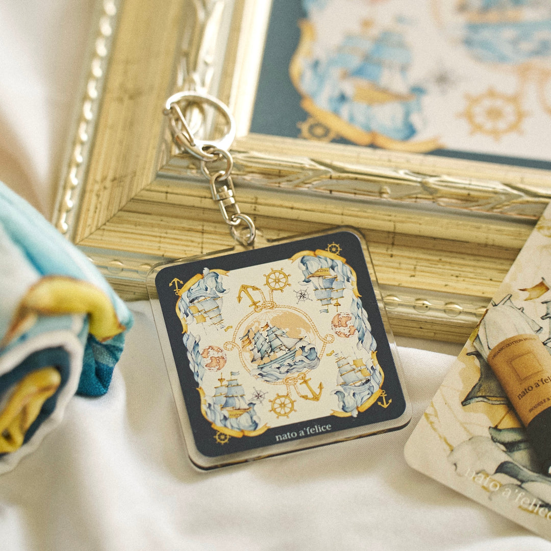 Bon Voyage Keychain