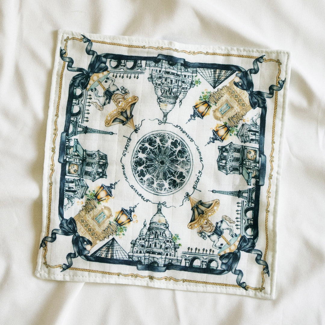 Somewhere in Paris Handkerchief