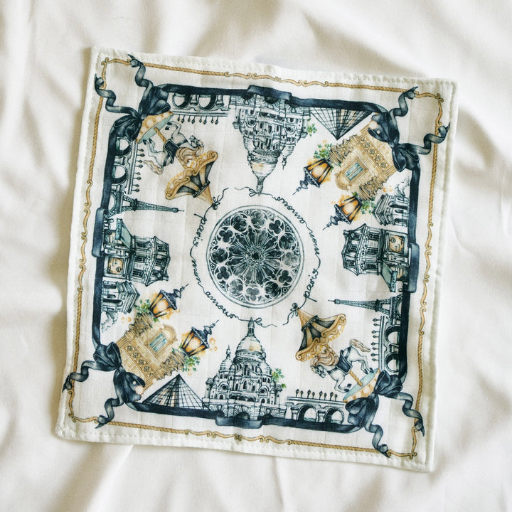Somewhere in Paris Handkerchief