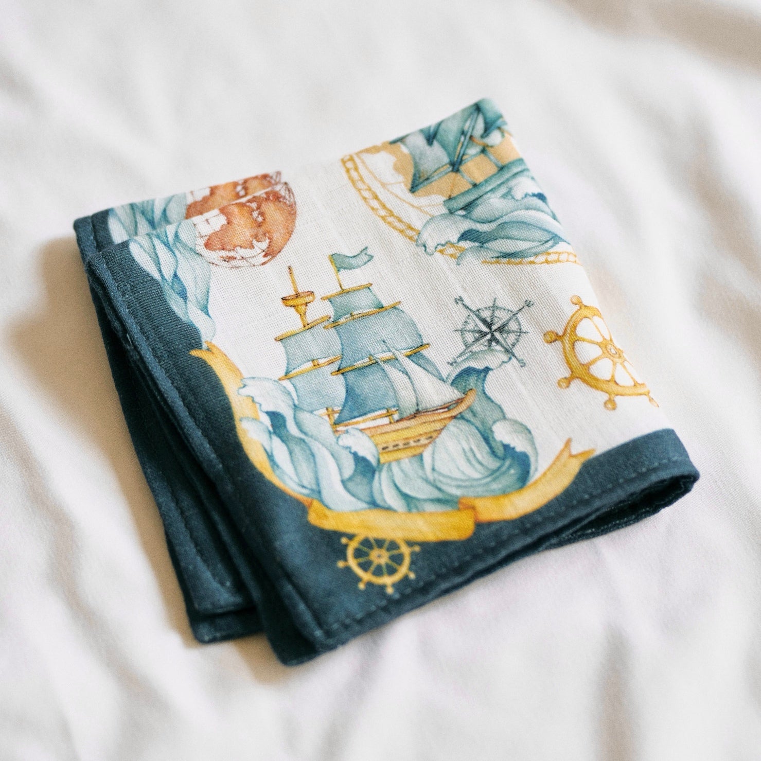 Bon Voyage Handkerchief