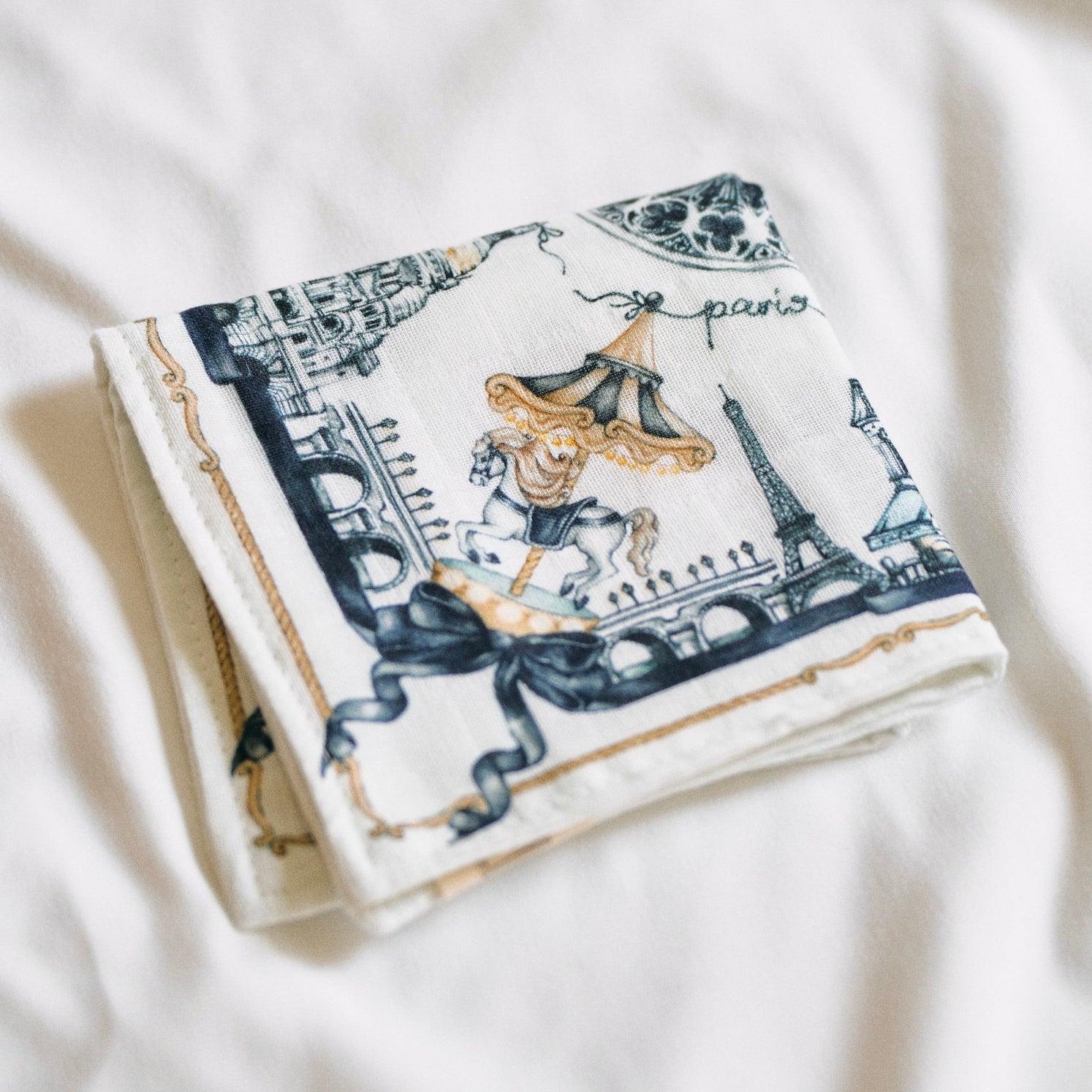 Bon Voyage Handkerchief