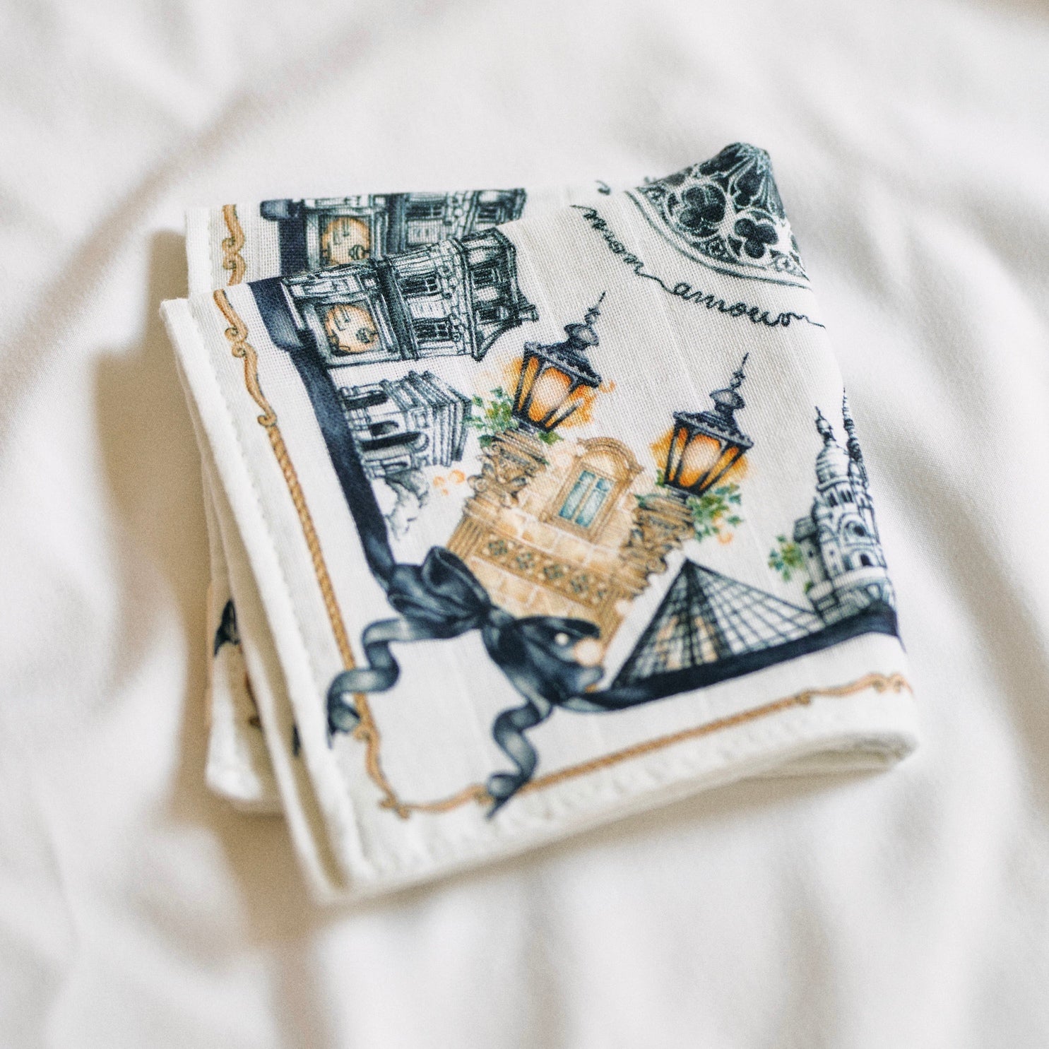 Bon Voyage Handkerchief