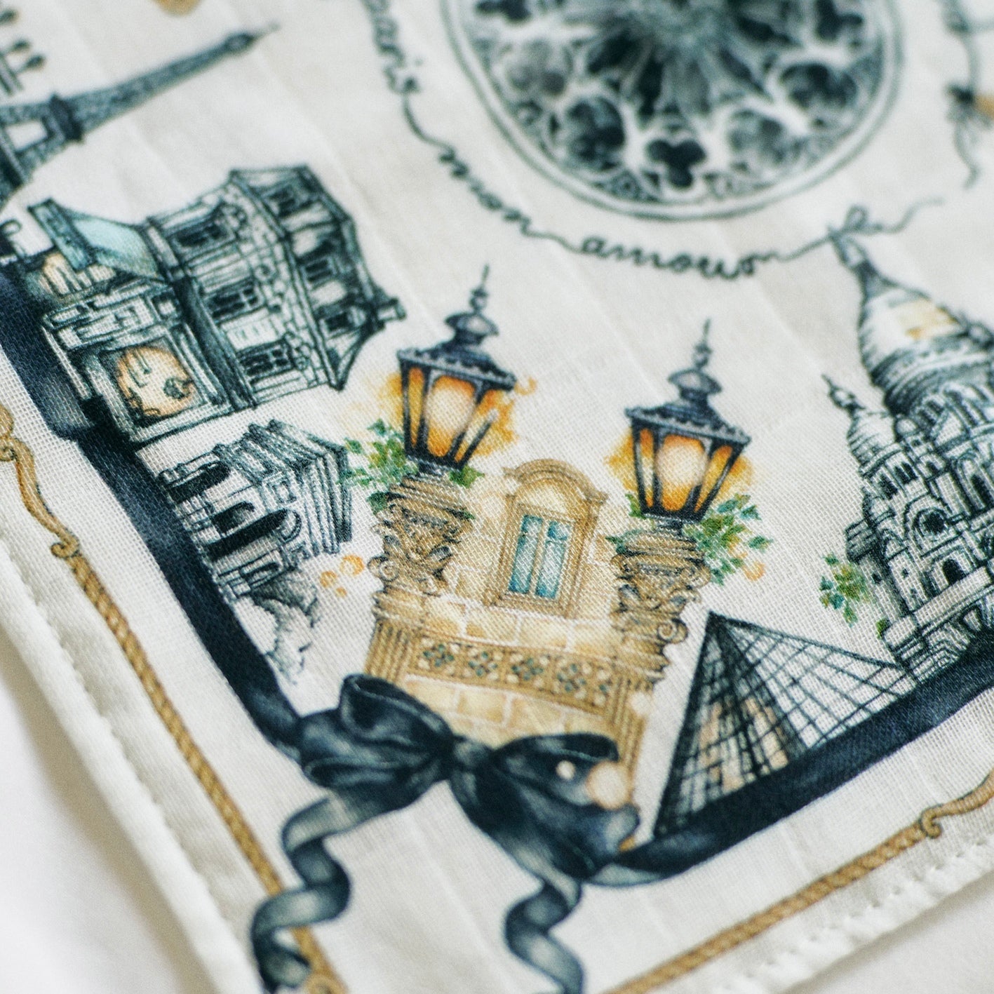 Somewhere in Paris Handkerchief