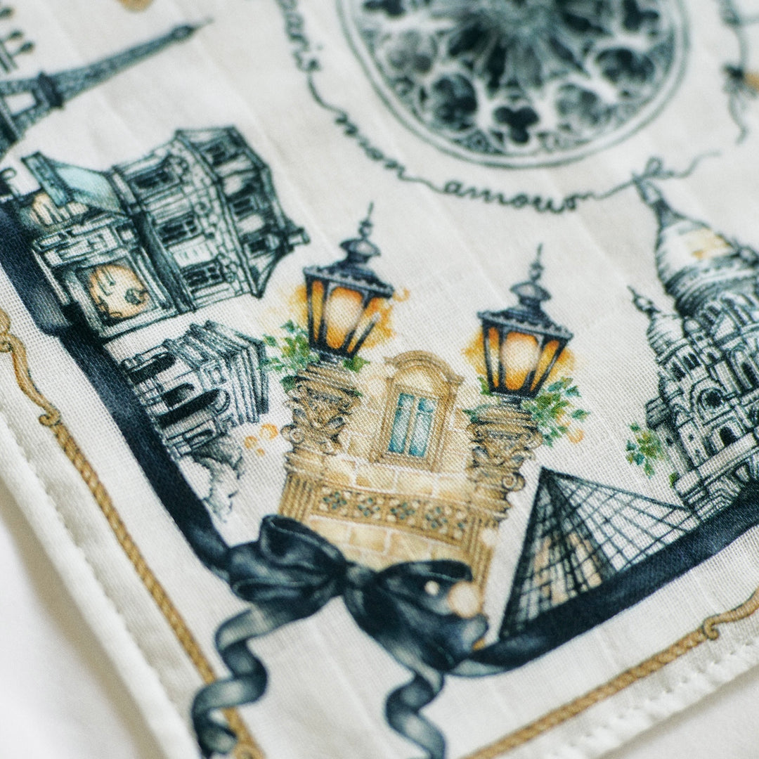 Somewhere in Paris Handkerchief