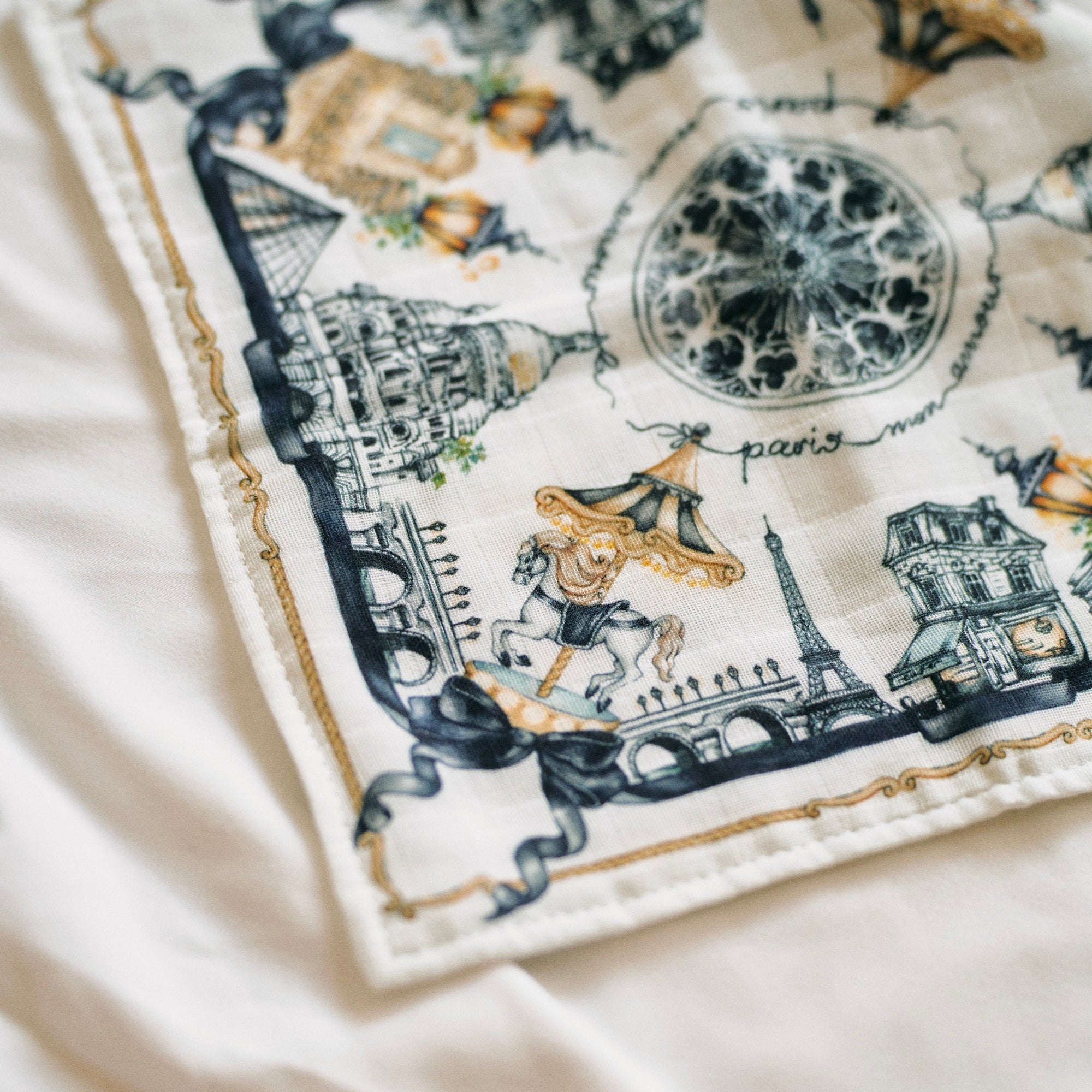 Bon Voyage Handkerchief