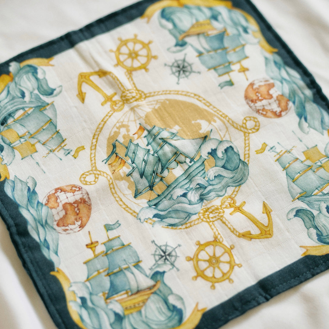 Bon Voyage Handkerchief