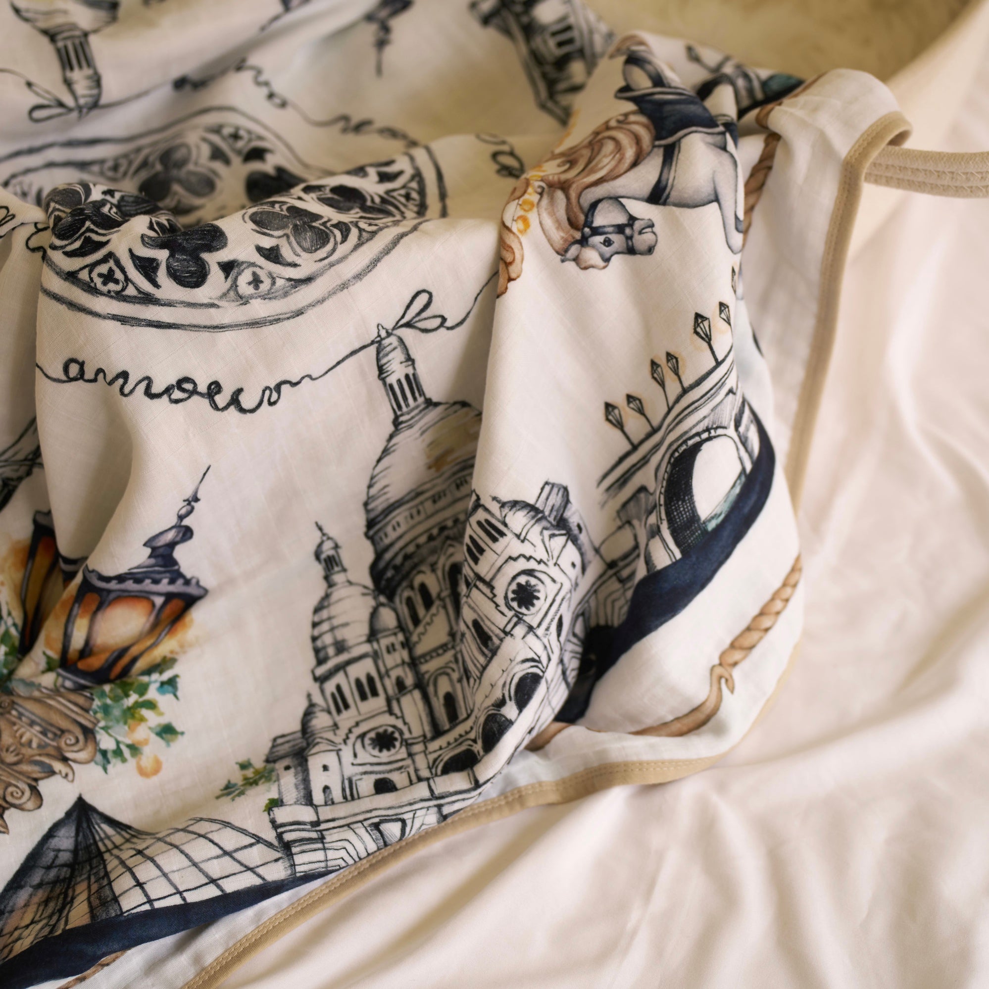 Somewhere in Paris Blanket