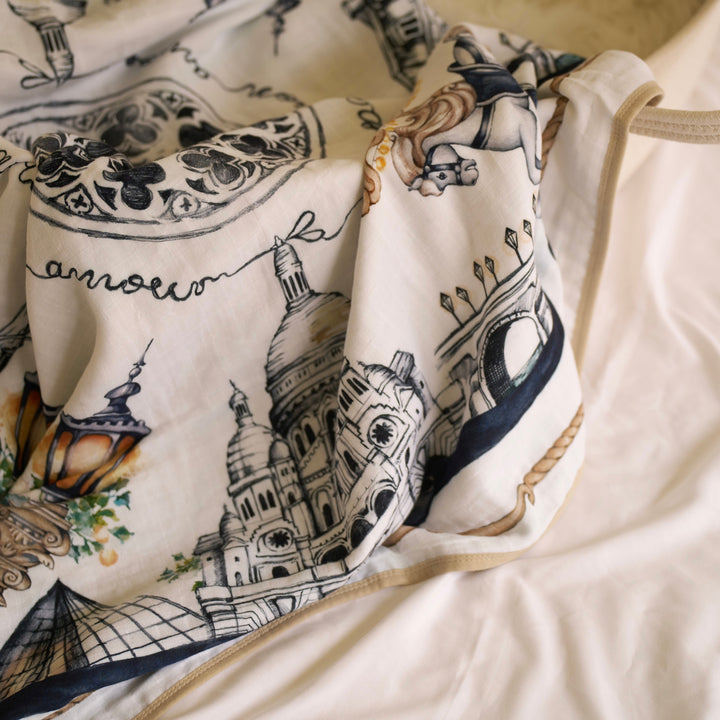 Somewhere in Paris Blanket
