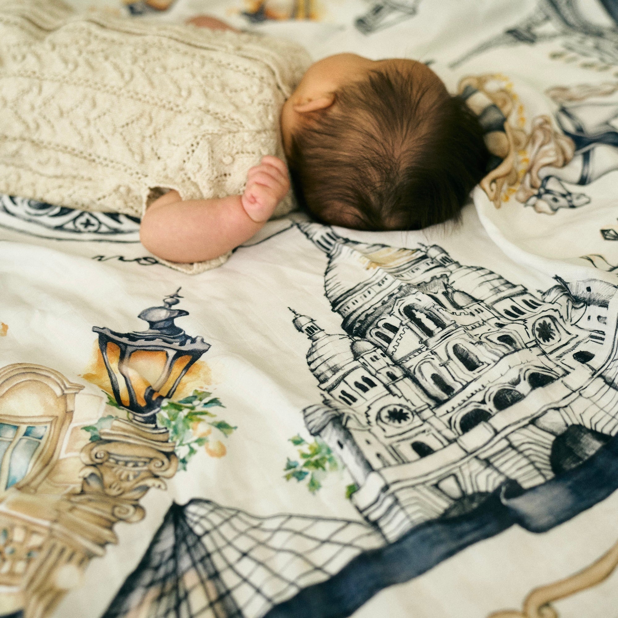Somewhere in Paris Swaddle