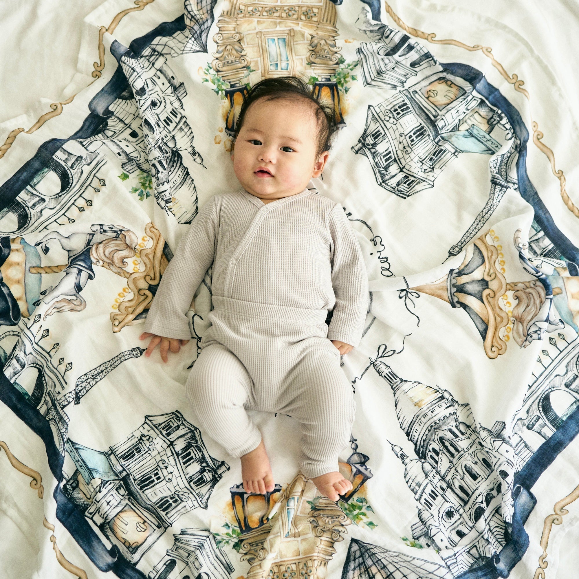 Somewhere in Paris Swaddle
