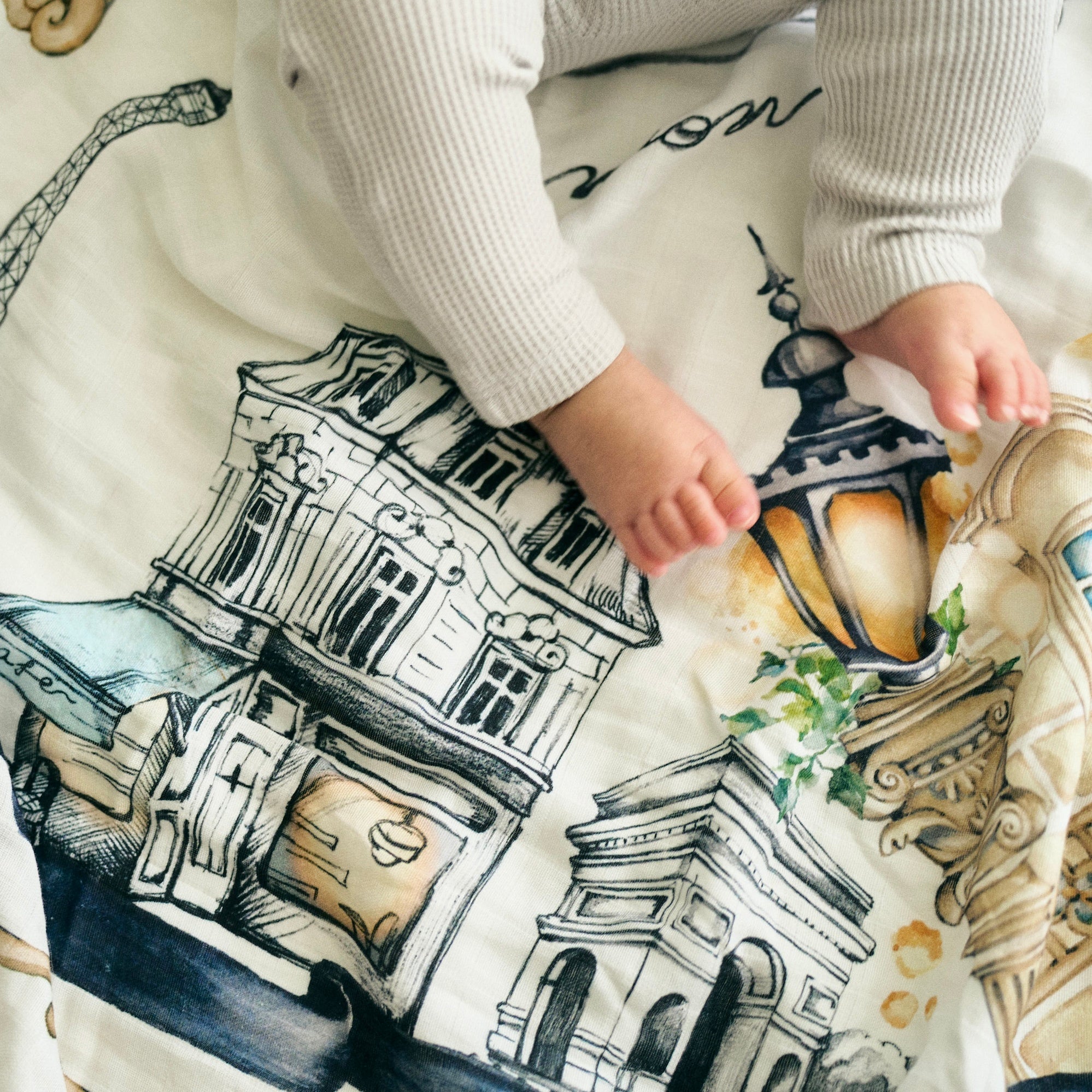 Somewhere in Paris Swaddle