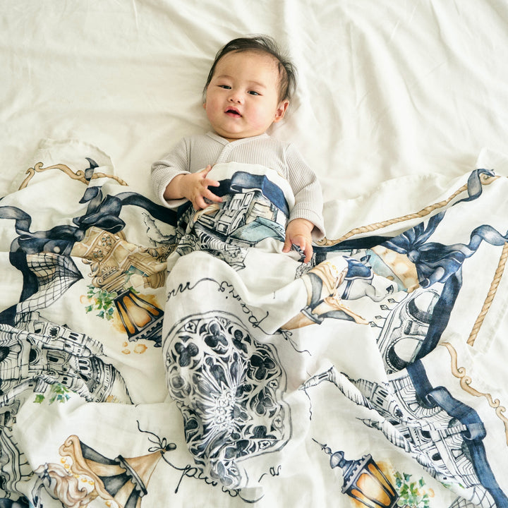 Somewhere in Paris Swaddle