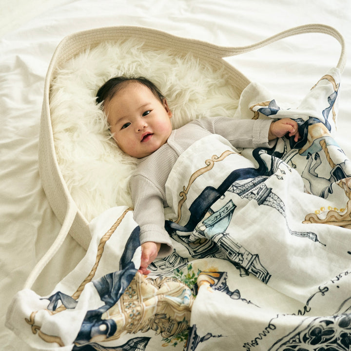 Somewhere in Paris Swaddle