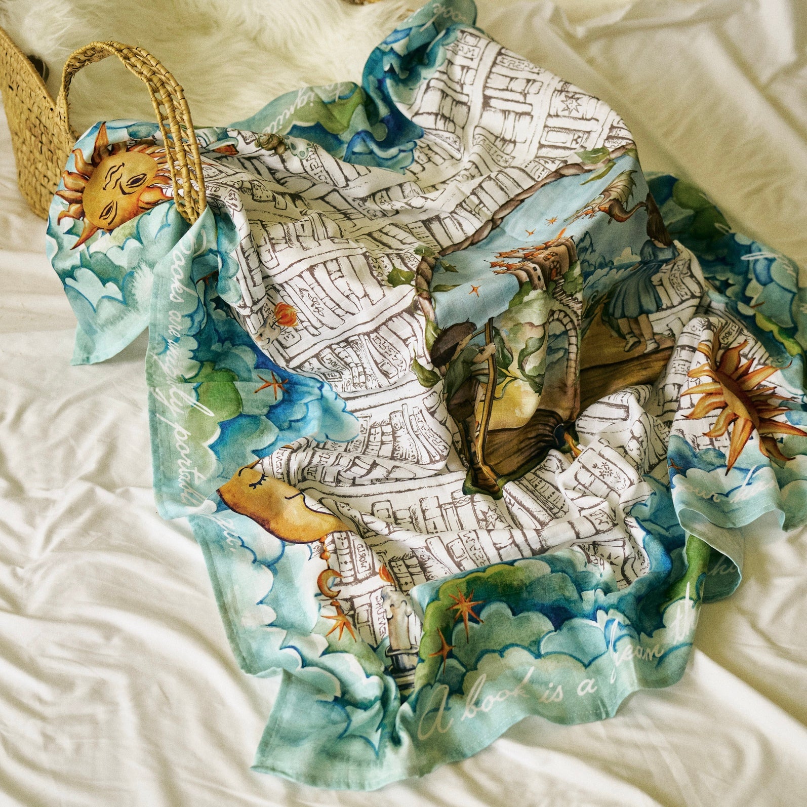 Somewhere in Paris Swaddle