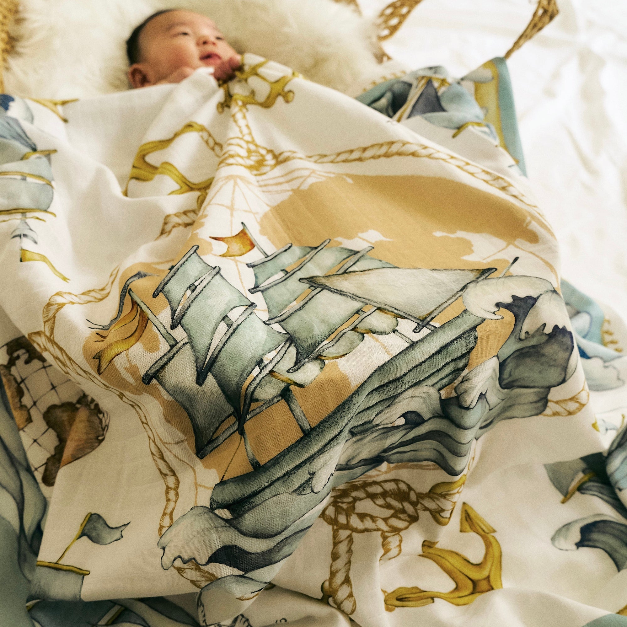 Somewhere in Paris Swaddle