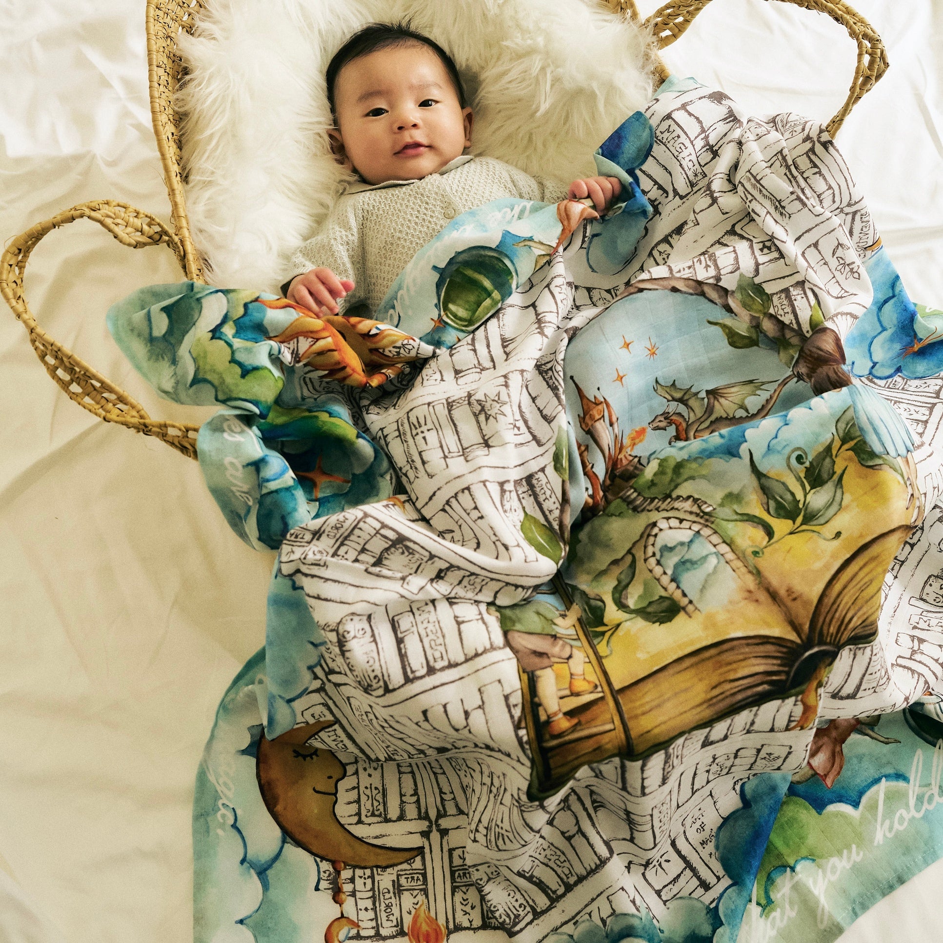 Somewhere in Paris Swaddle