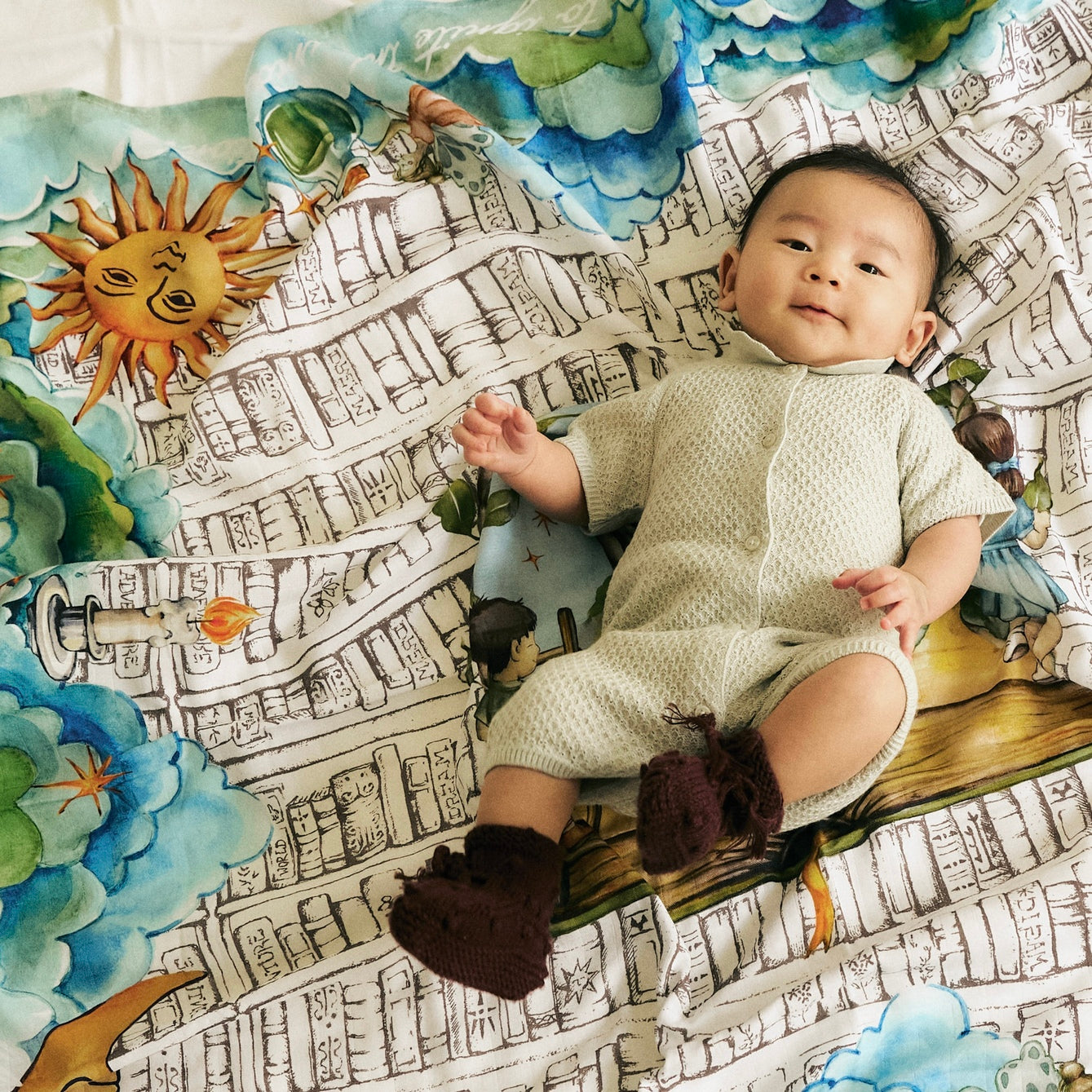 Somewhere in Paris Swaddle