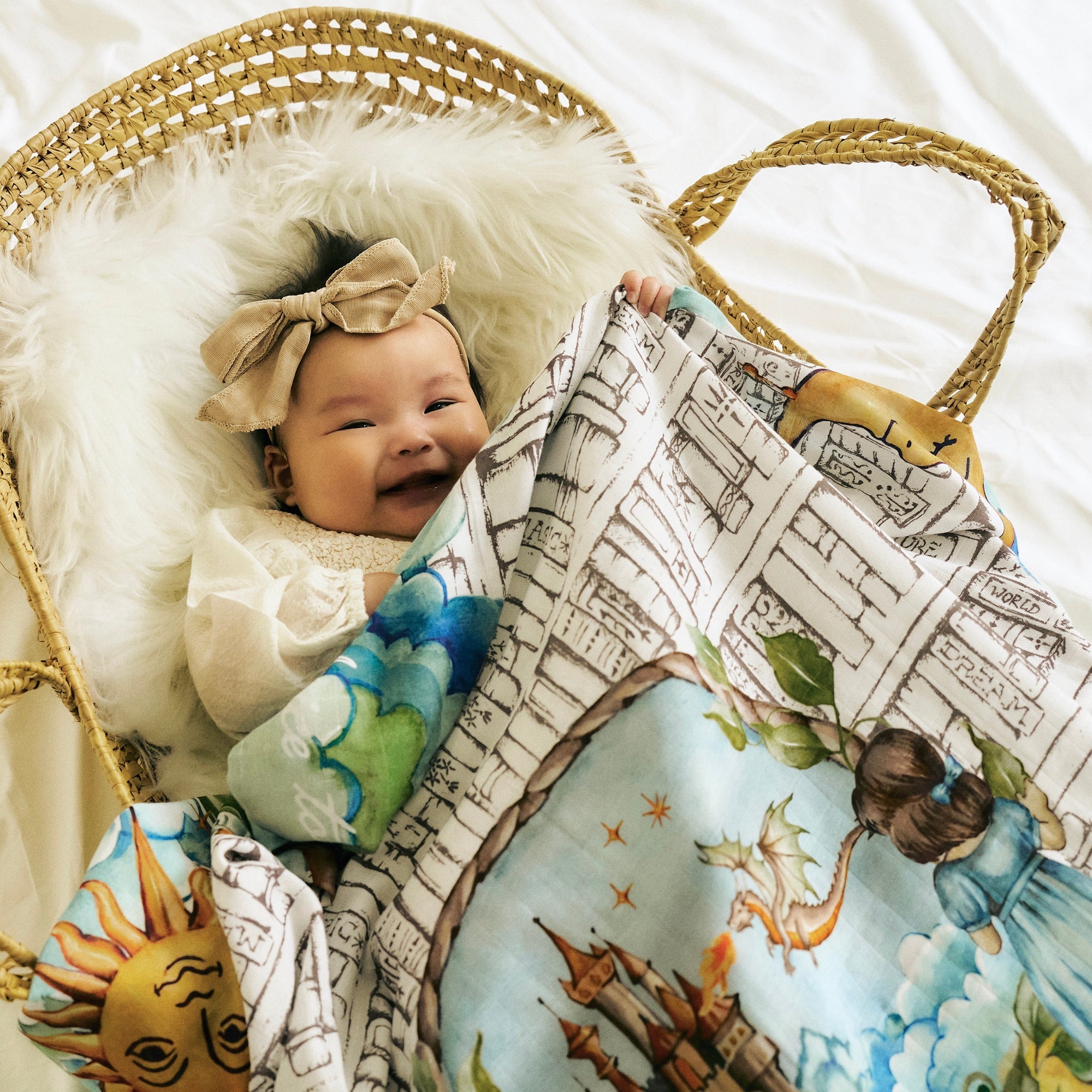 Somewhere in Paris Swaddle