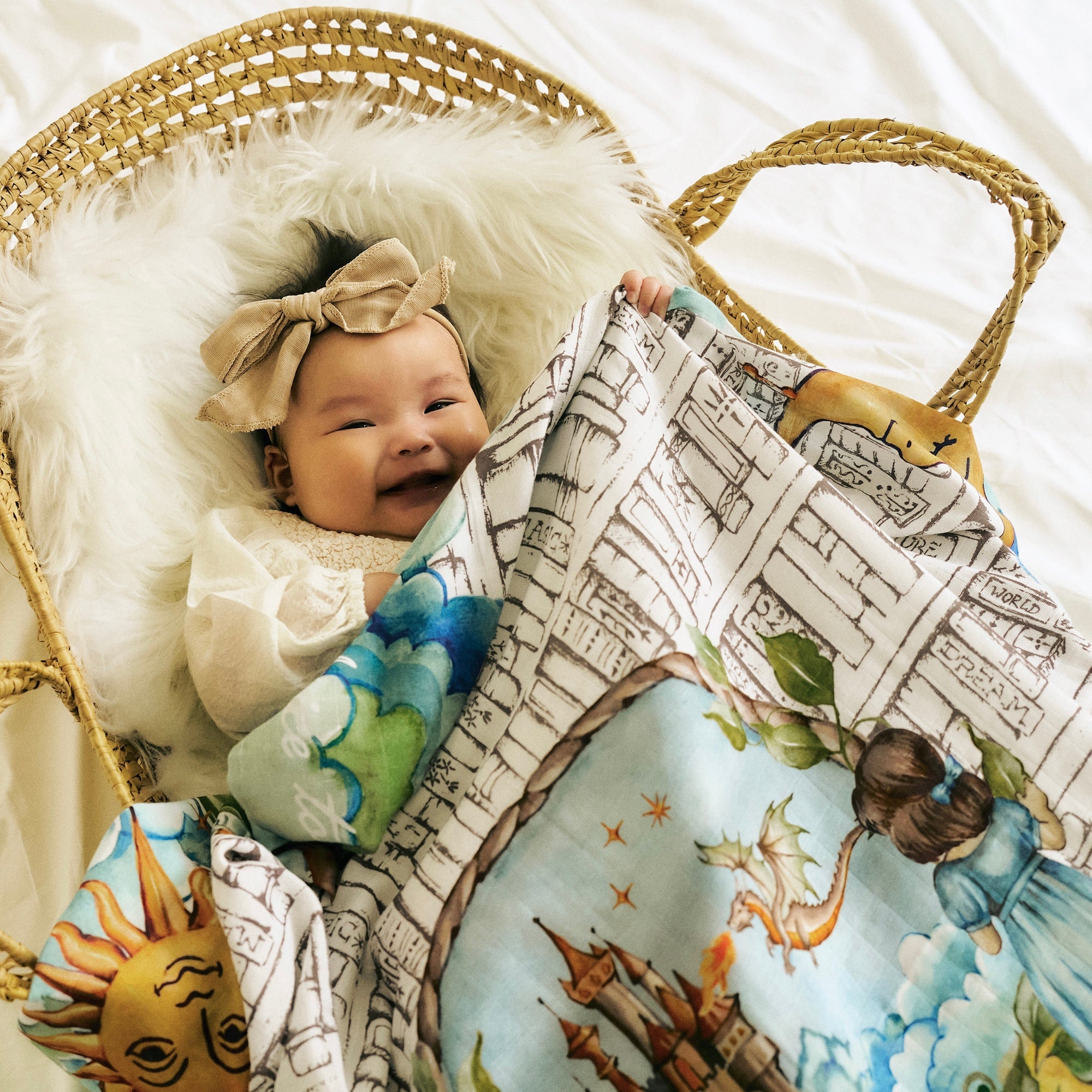 Somewhere in Paris Swaddle