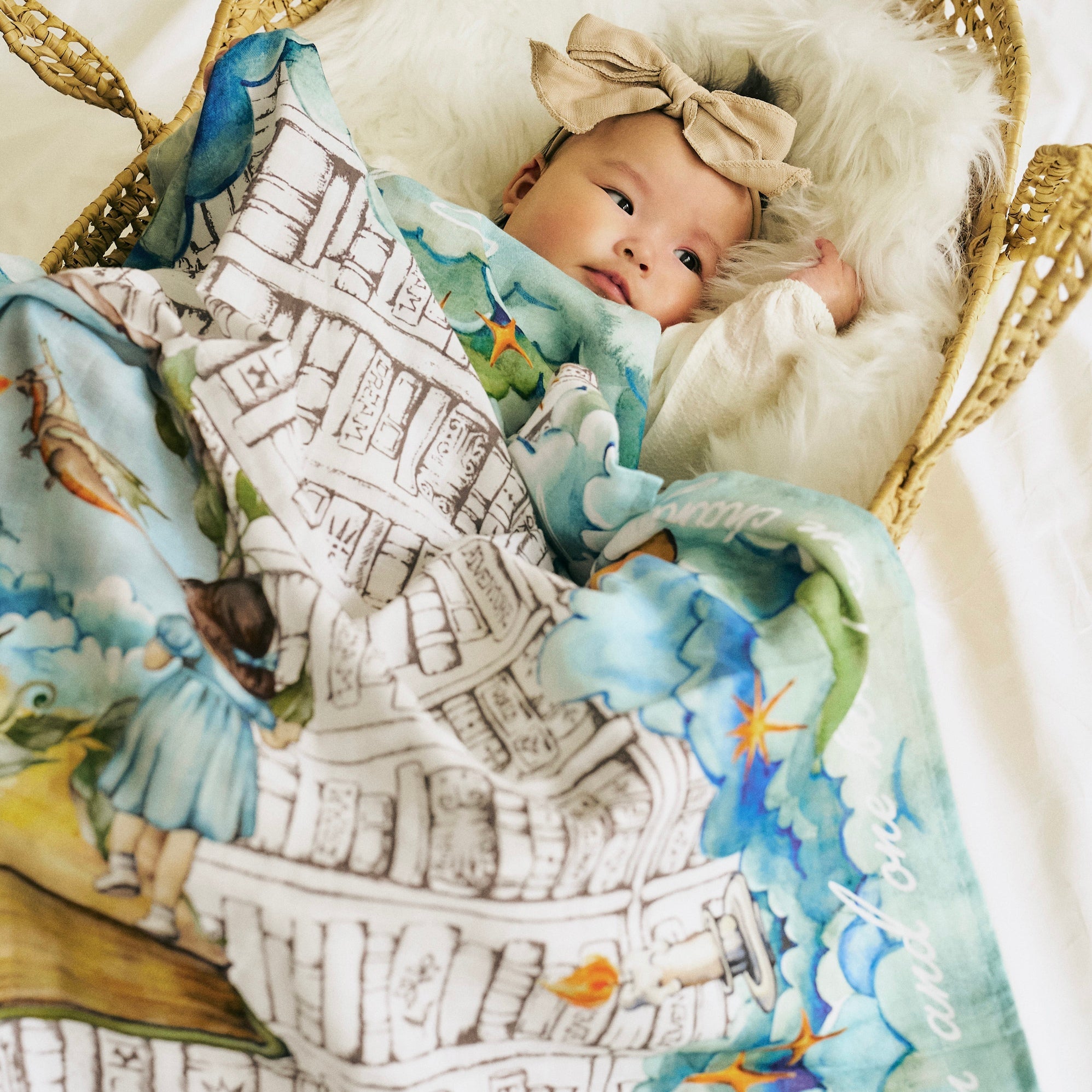 Somewhere in Paris Swaddle