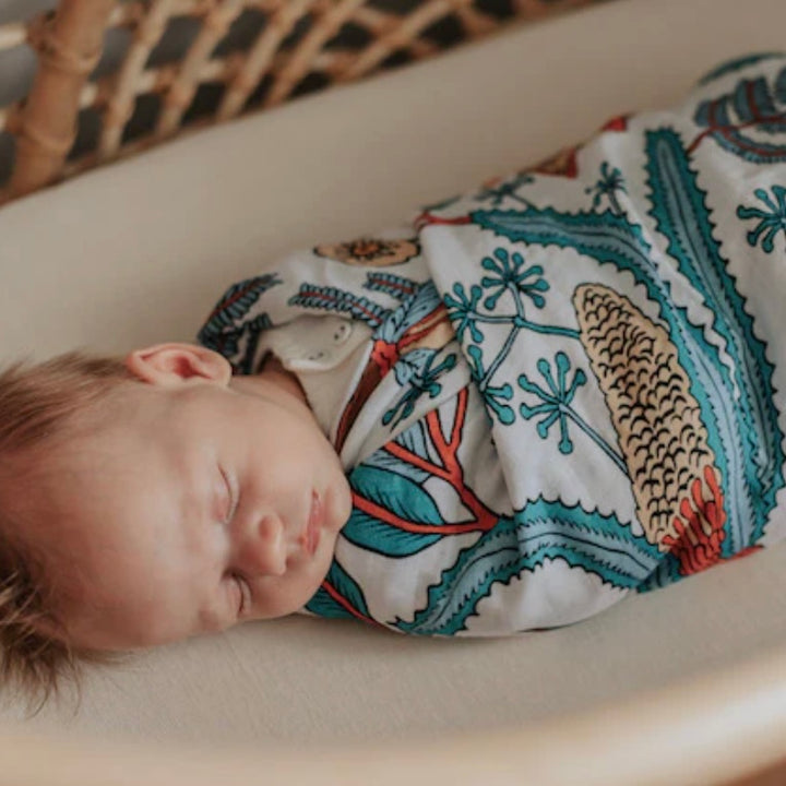 Wattle and Gum Swaddle
