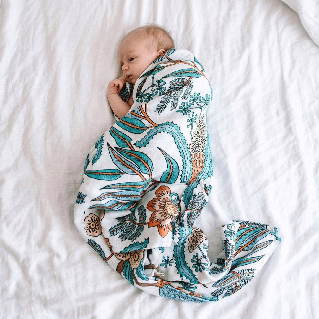Wattle and Gum Swaddle