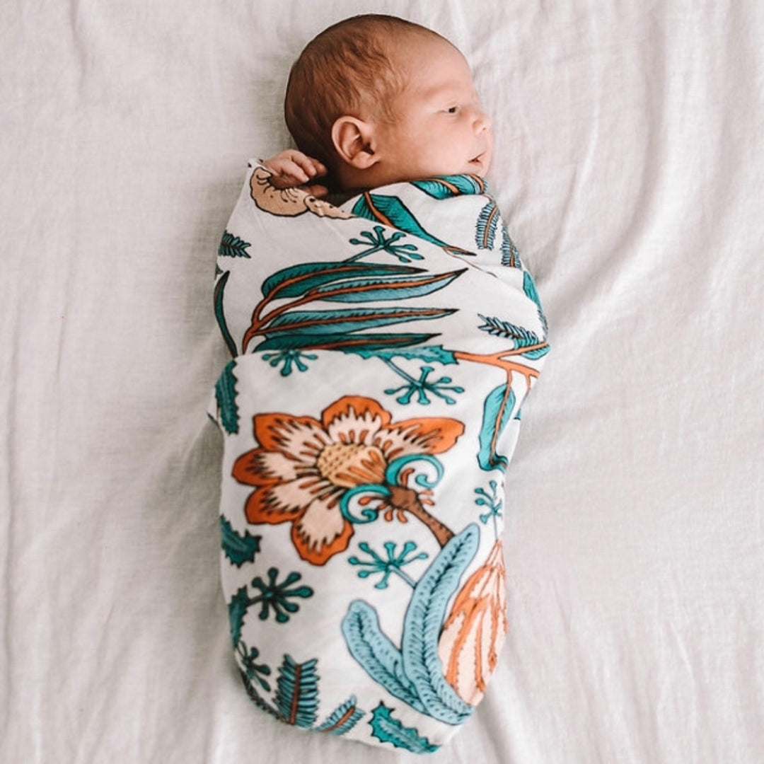 Wattle and Gum Swaddle